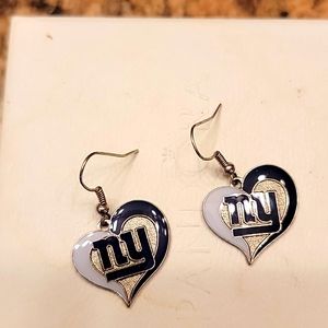 New York Giant's Earrings